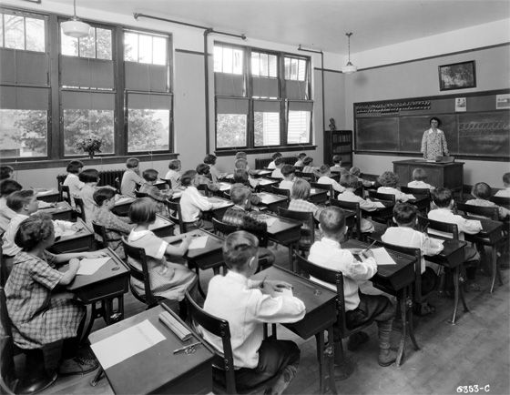 classroom 1940